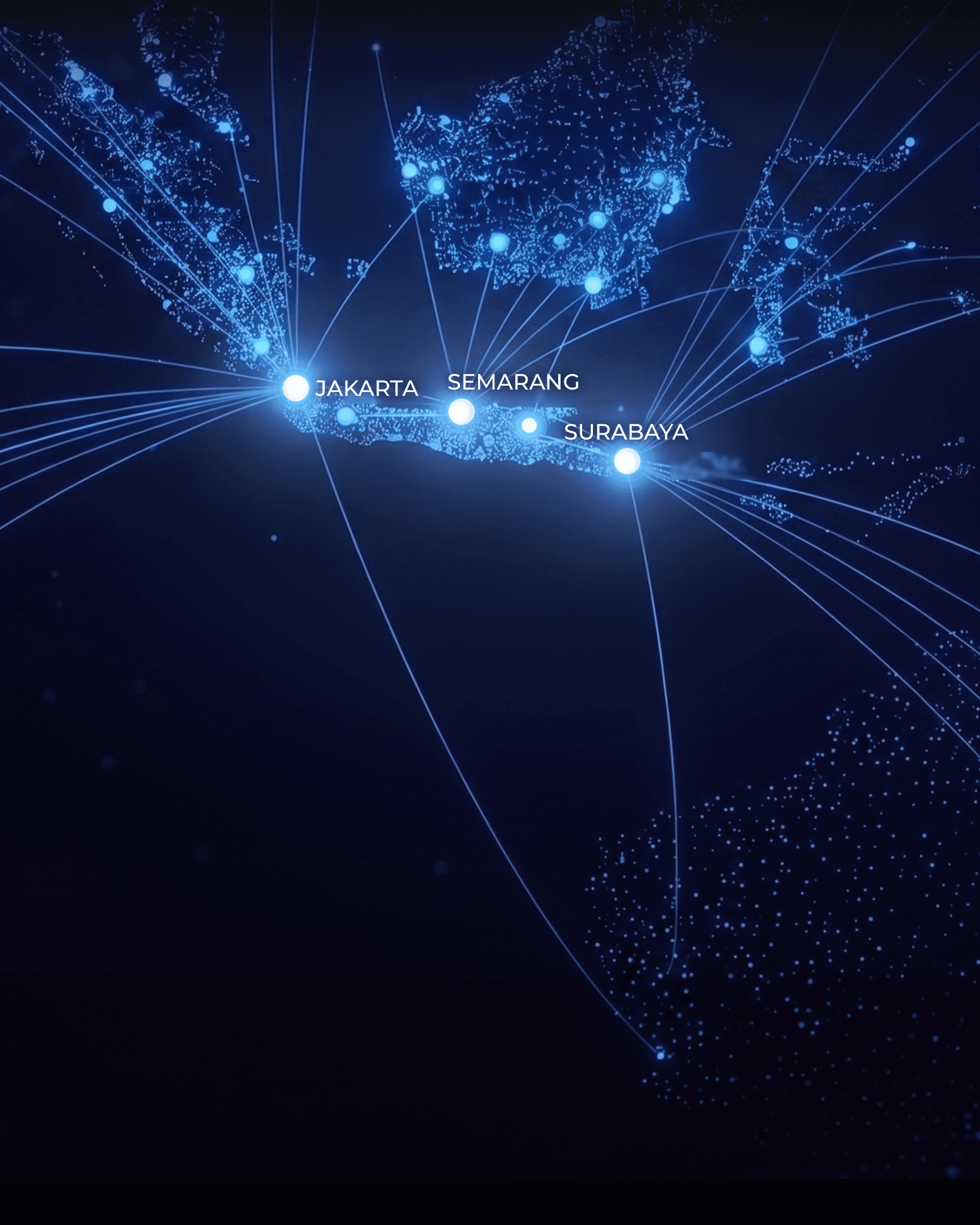 Indonesia logistics network