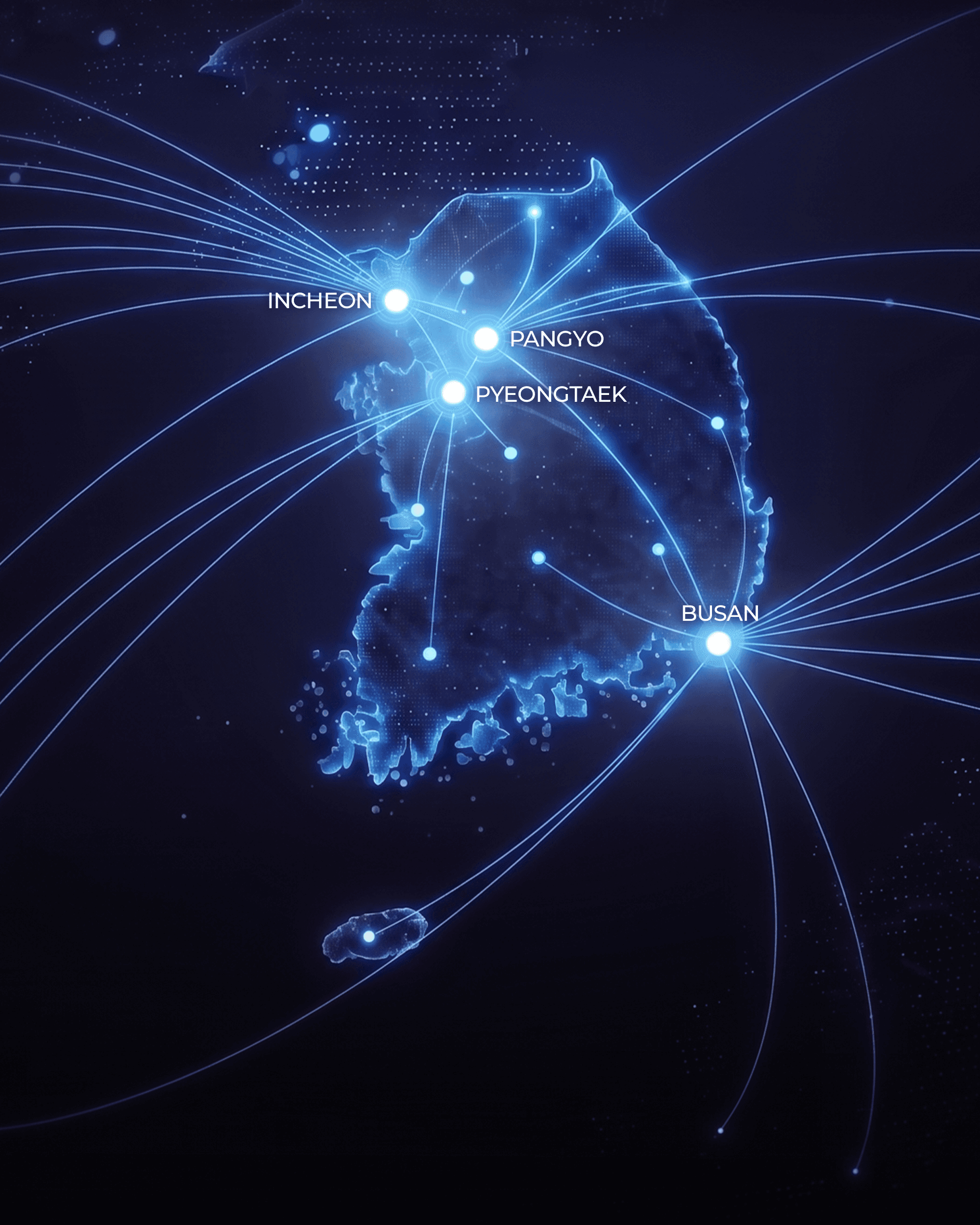 Korea logistics network
